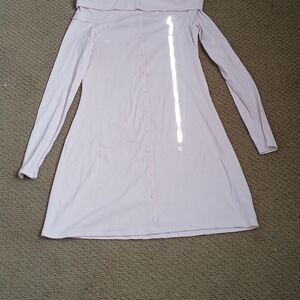 Wild Fable Light Pink Long Sleeve Dress